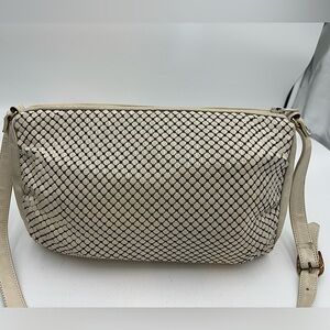 WHITING & DAVIS Vintage Mesh-Metal Chain-mail Crossbody Bag